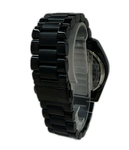 美品 MICHAEL KORS 腕時計 クオーツ ブラック MK5550 メンズ マイケルコース