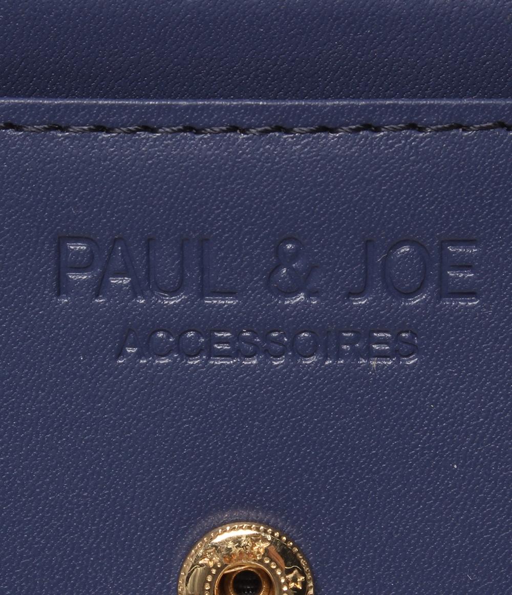 美品 PAUL & JOE ACCESSOIRES パスケース カードケース ベアプリント レディース ポール＆ジョー アクセソワ
