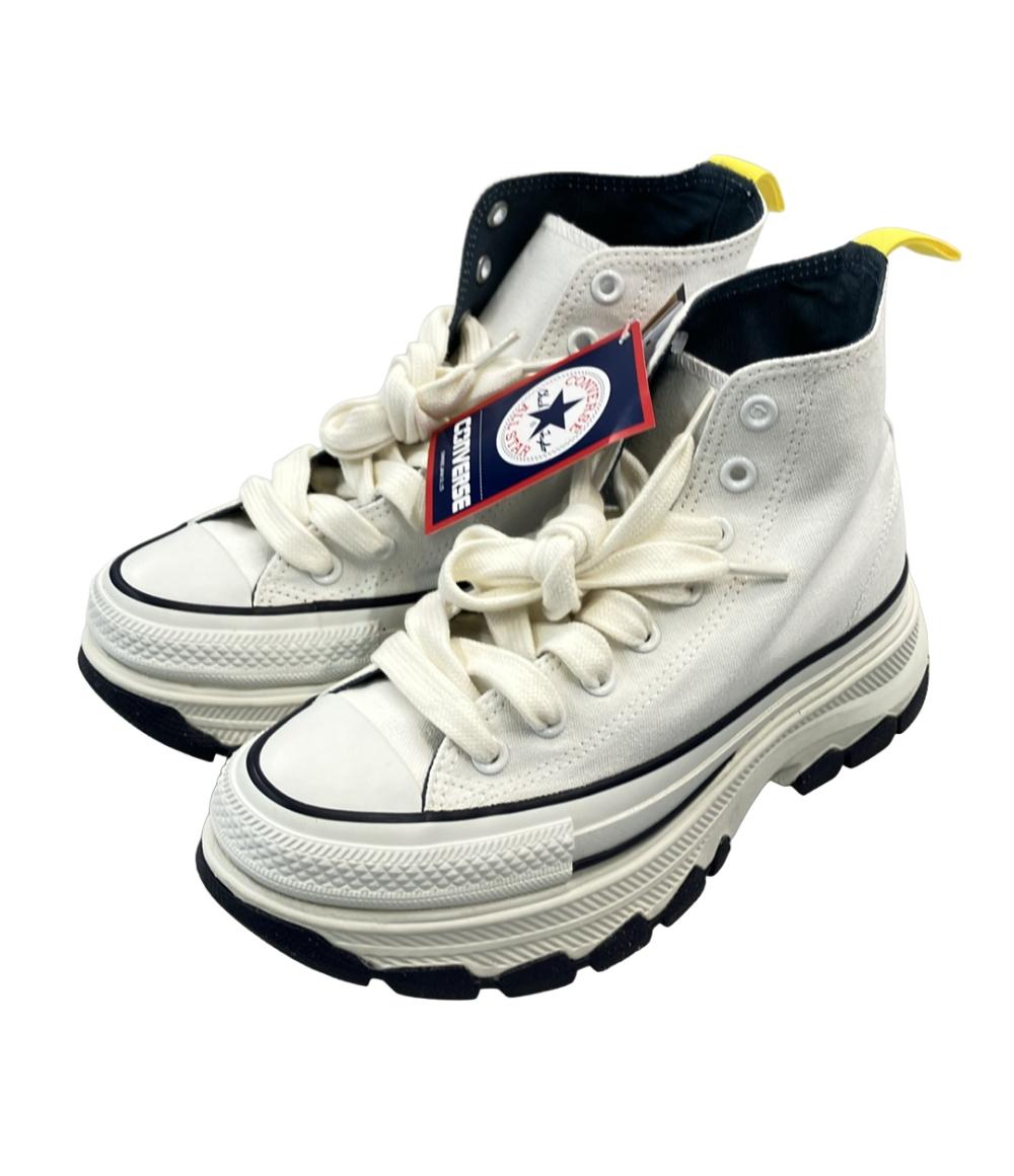 美品 CONVERSE ハイカットスニーカー 厚底 ALL STAR TREKWAVE PC HI ユニセックス SIZE 25.0 (XL) コンバース