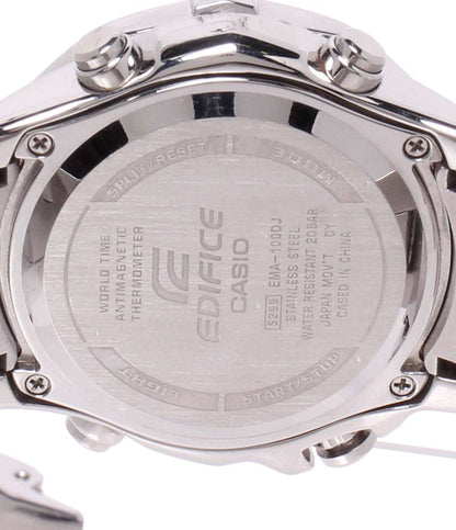CASIO 腕時計 エディフェス クオーツ EMA-100DJ メンズ カシオ