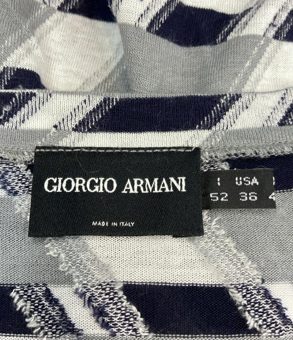 訳あり ジョルジオアルマーニ Ｖネック半袖Tシャツ メンズ SIZE 52 (XL) GIORGIO ARMANI