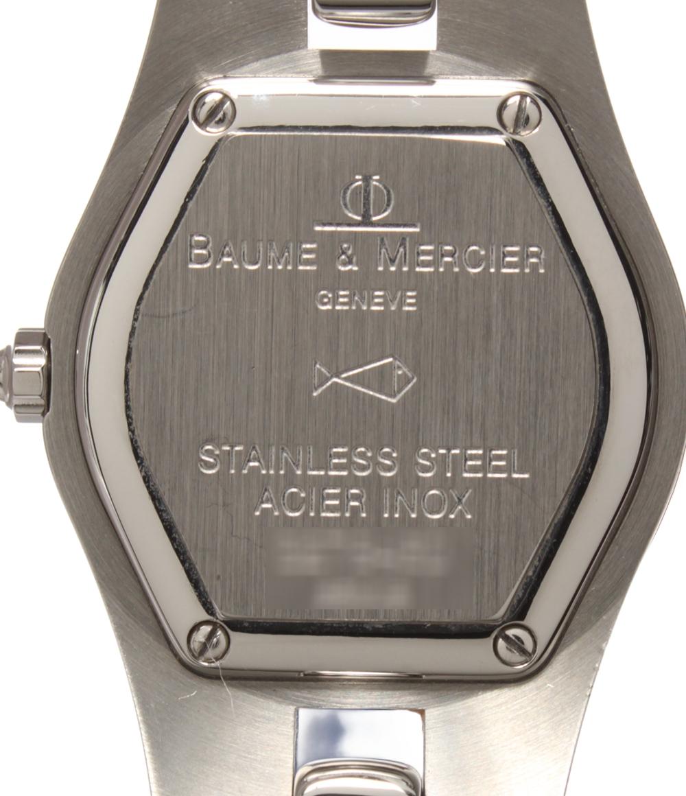 ボーム＆メルシエ 腕時計 クオーツ シルバー レディース BAUME&MERCIER