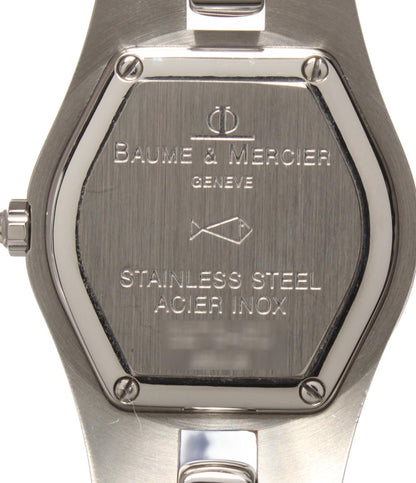 ボーム＆メルシエ 腕時計 クオーツ シルバー レディース BAUME&MERCIER