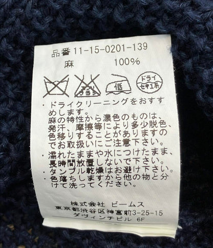 ビームス リネンケーブルカーディガン メンズ SIZE M (M) BEAMS