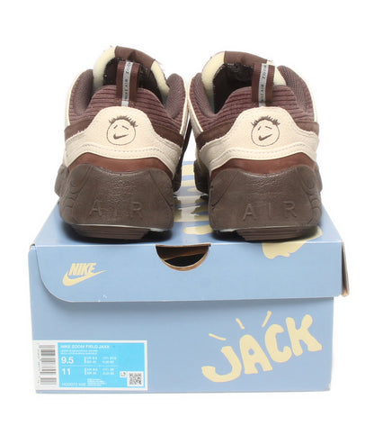 NIKE Travis Scott ローカットスニーカー ズーム フィールド ジャックス レチェブルー HQ3072-400 メンズ SIZE 27.5 ナイキ トラヴィス スコット