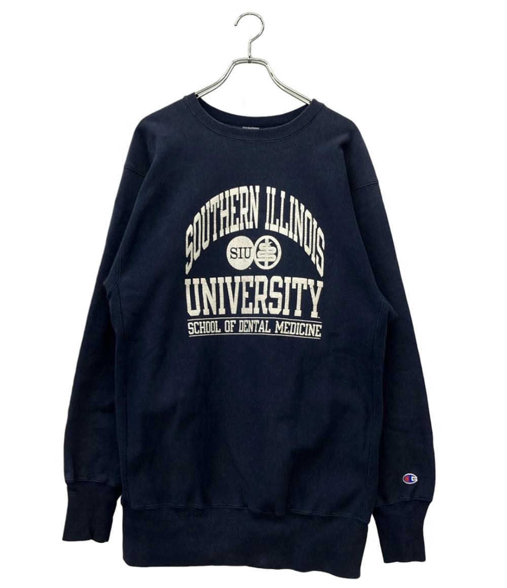 訳あり Champion REVERSE WEAVE スウェットシャツｽｳｪｯﾄ 90S S I U USA製 アメリカンカジュアル メンズ SIZE XＸＬ