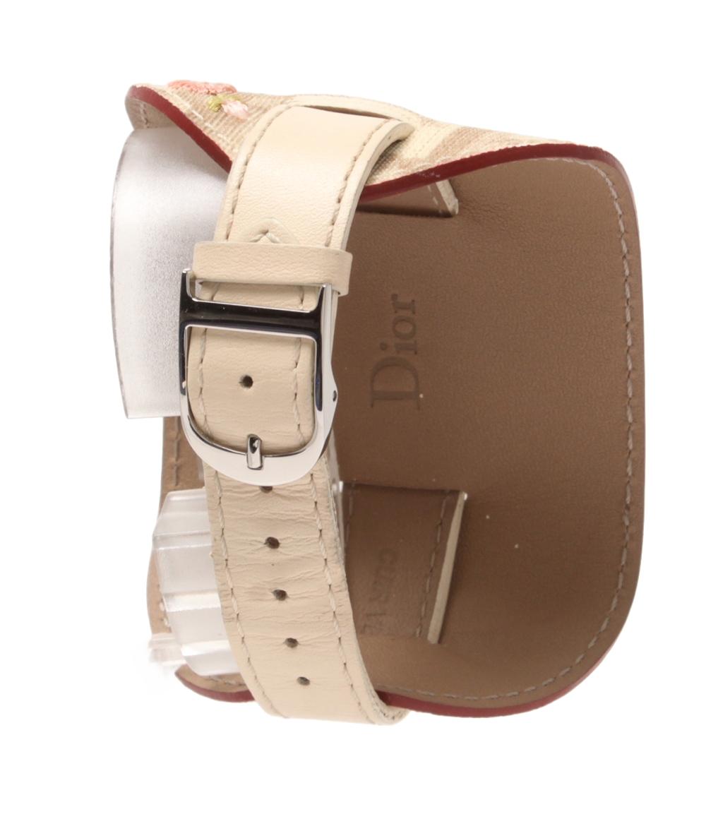 Christian Dior 腕時計 マリス クオーツ シルバー D78-109 レディース