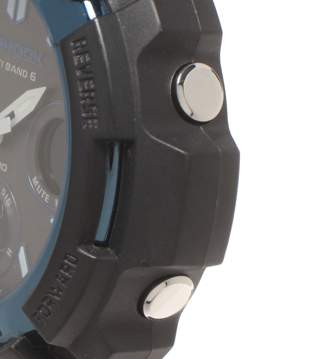 CASIO 腕時計 MULTIBAND6 G-SHOCK ソーラー ブラック AWG-M100A メンズ カシオ