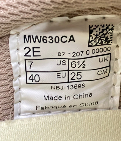 美品 NEW BALANCE スリッポン MW630CA メンズ レディース SIZE 25.0 ニューバランス