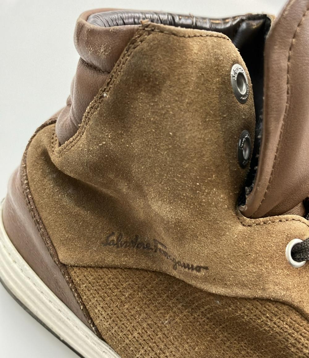 Salvatore Ferragamo ハイカットスニーカー メンズ SIZE 8 EEE サルヴァトーレフェラガモ