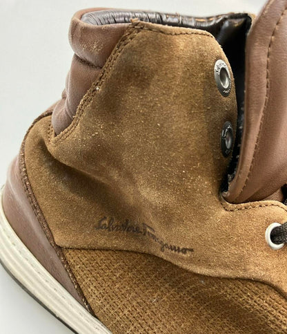 Salvatore Ferragamo ハイカットスニーカー メンズ SIZE 8 EEE サルヴァトーレフェラガモ