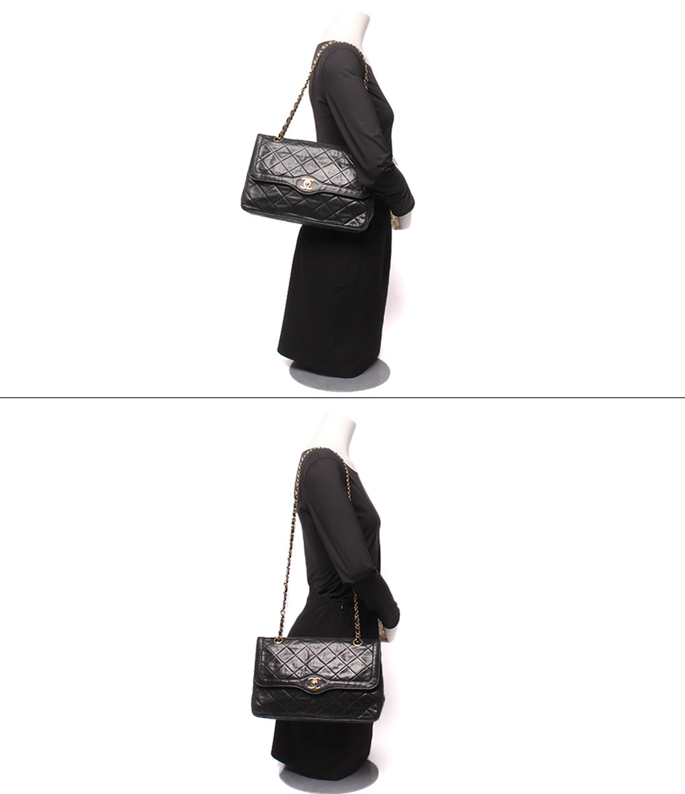 CHANELショルダーバック CHANEL ショルダーバッグ 肩掛け 斜め掛け ゴールド金具 マトラッセ