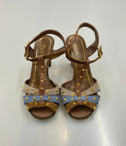 GUCCI サンダル スタッズ レディース SIZE 36 (23cm) グッチ