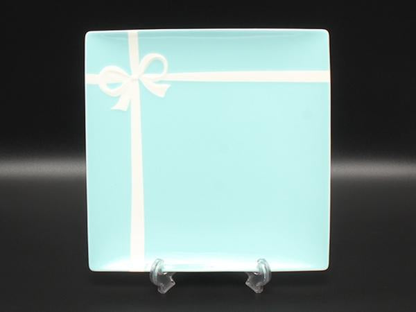 TIFFANY&Co. スクエアプレート 皿 24cm ブルーボックス ティファニー