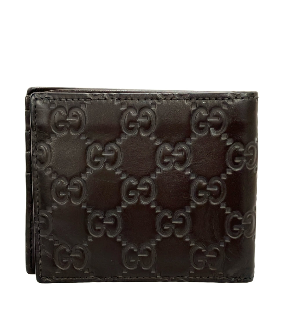 GUCCI 二つ折り財布 グッチシマ 779836 493075 メンズ グッチ