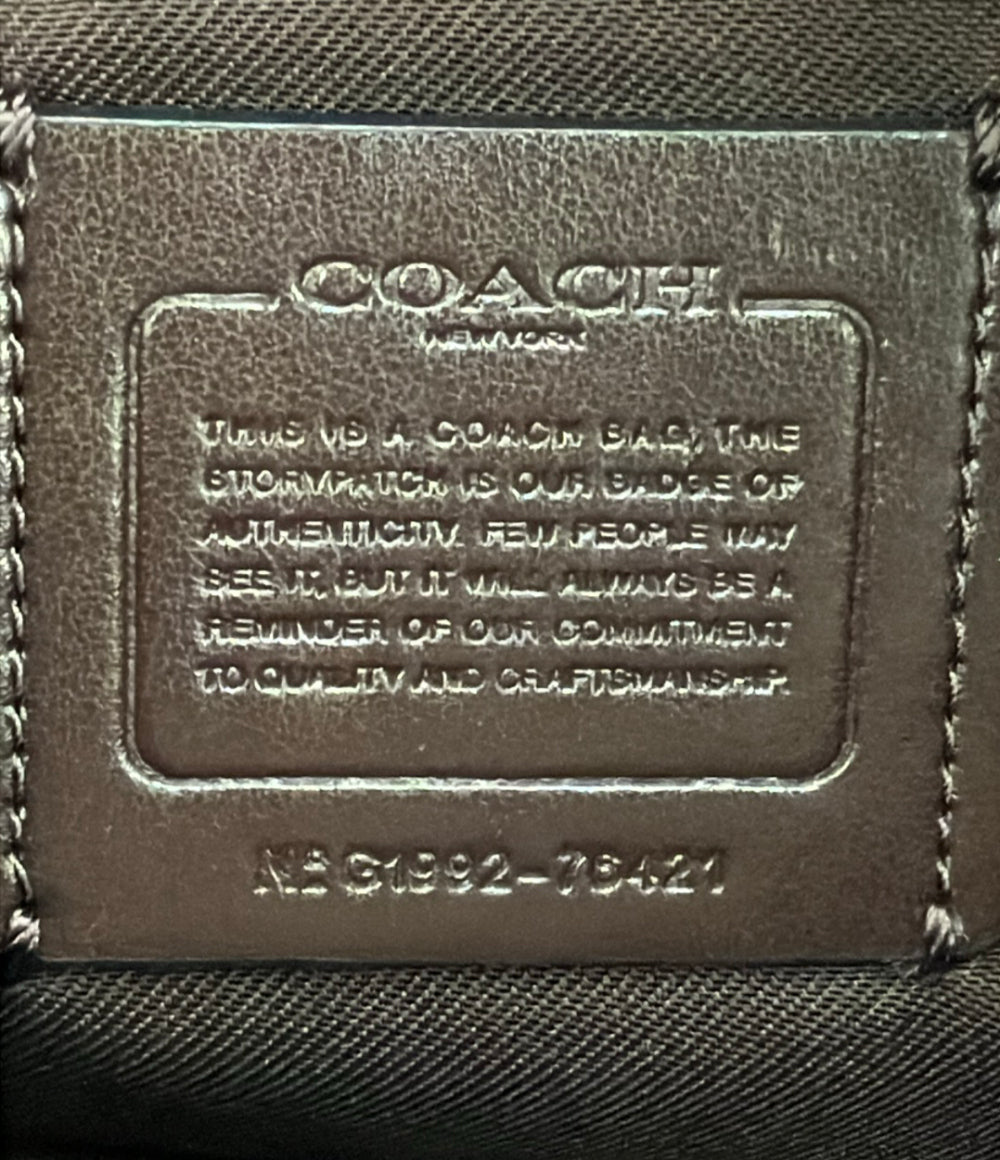 美品 COACH ハンドバッグ ショルダーバッグ 2WAY 斜め掛け レザー 76421 レディース コーチ