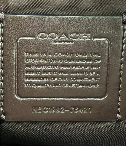 美品 COACH ハンドバッグ ショルダーバッグ 2WAY 斜め掛け レザー 76421 レディース コーチ