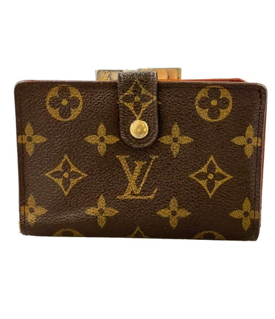 ルイヴィトン 二つ折りがま口財布 フレンチパースUSA モノグラム T61218 レディース LOUIS VUITTON