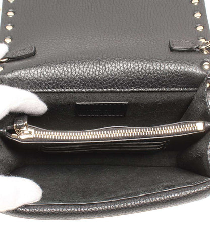 ヴァレンティノ・ガラヴァーニ チェーンショルダーバッグ 斜め掛け スタッズ レディース Valentino Garavani