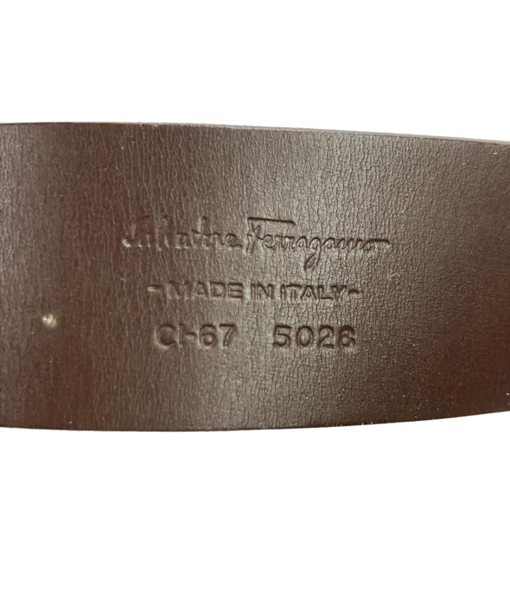 Salvatore Ferragamo ベルト ガンチーニ CI-67 5028 メンズ サルヴァトーレフェラガモ