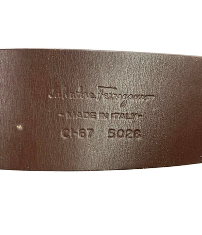 Salvatore Ferragamo ベルト ガンチーニ CI-67 5028 メンズ サルヴァトーレフェラガモ