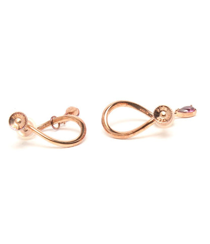 4℃ イヤリング SV SV925 ロードライトガーネット レディース ヨンドシー