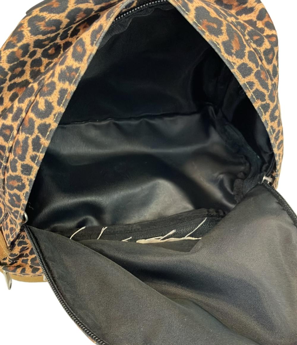 THE NORTH FACE PURPLE LABEL リュック デイパック ヒョウ柄 レディース ザノースフェイスパープルレーベル