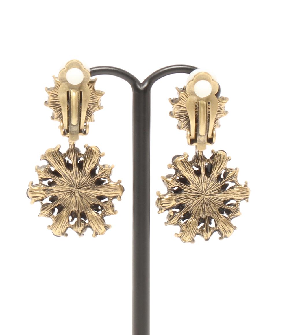 美品 ターター ネックレス イヤリング フラワーモチーフ 2点セット レディース TarTar