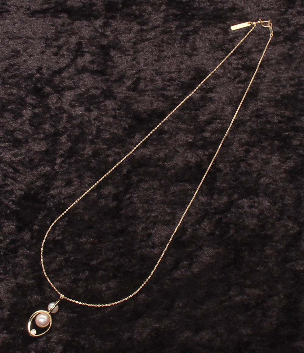 美品 TASAKI ネックレス K18 パール5.7-7.7mm レディース タサキ