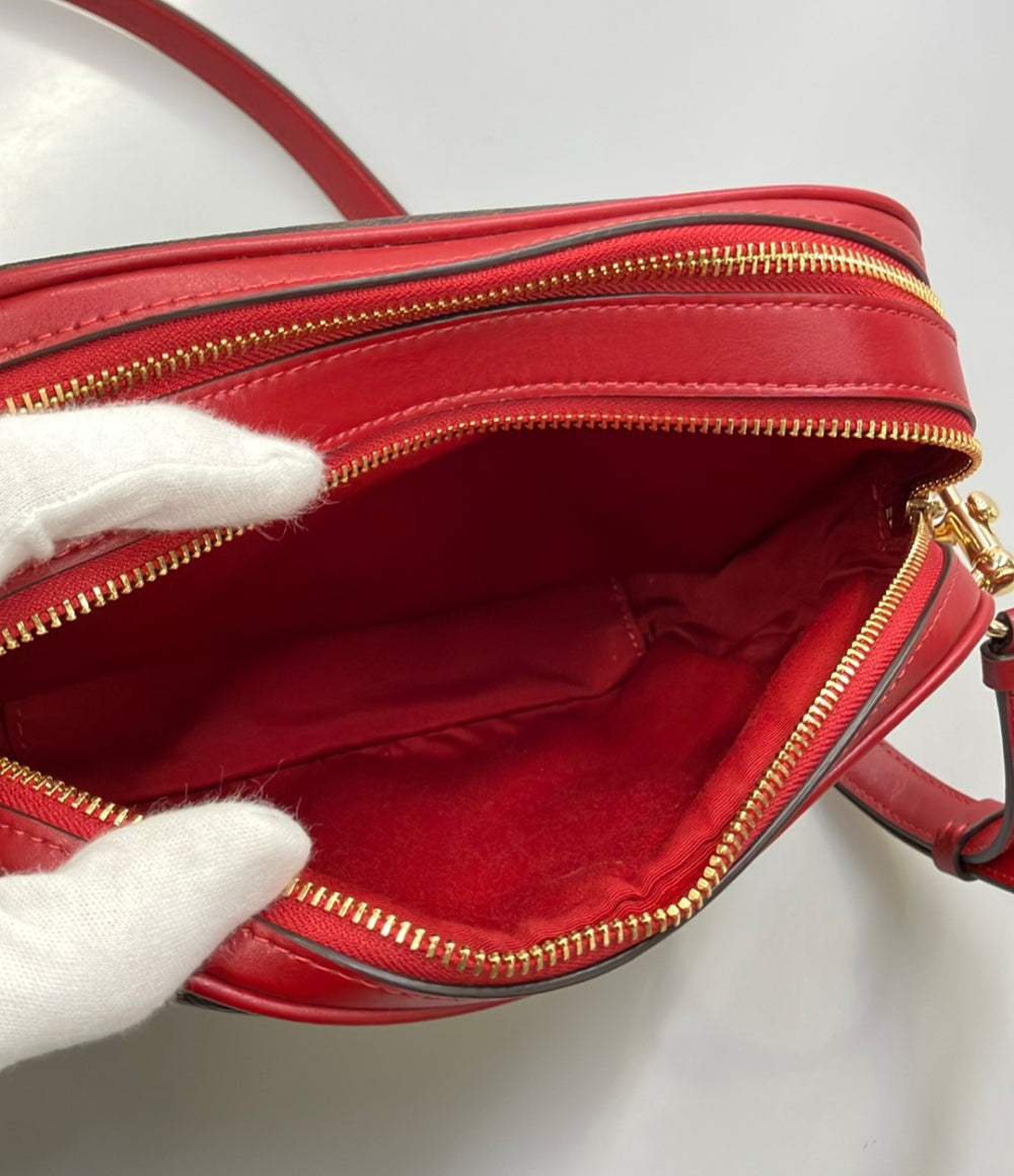 美品 COACH ショルダーバッグ 斜め掛け PVC シグネチャー 68168 レディース コーチ