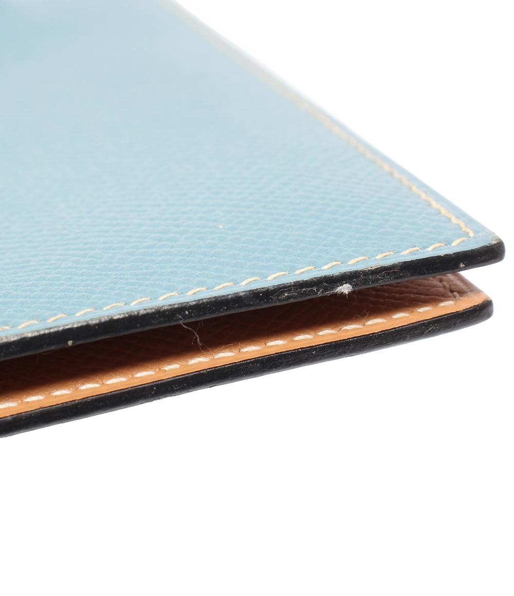 エルメス 手帳カバー □E刻印 シルバー金具 アジェンダGM レディース