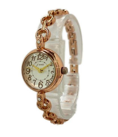 J-AXIS 腕時計 クオーツ シルバー BL1068 レディース ジェイ アクシス