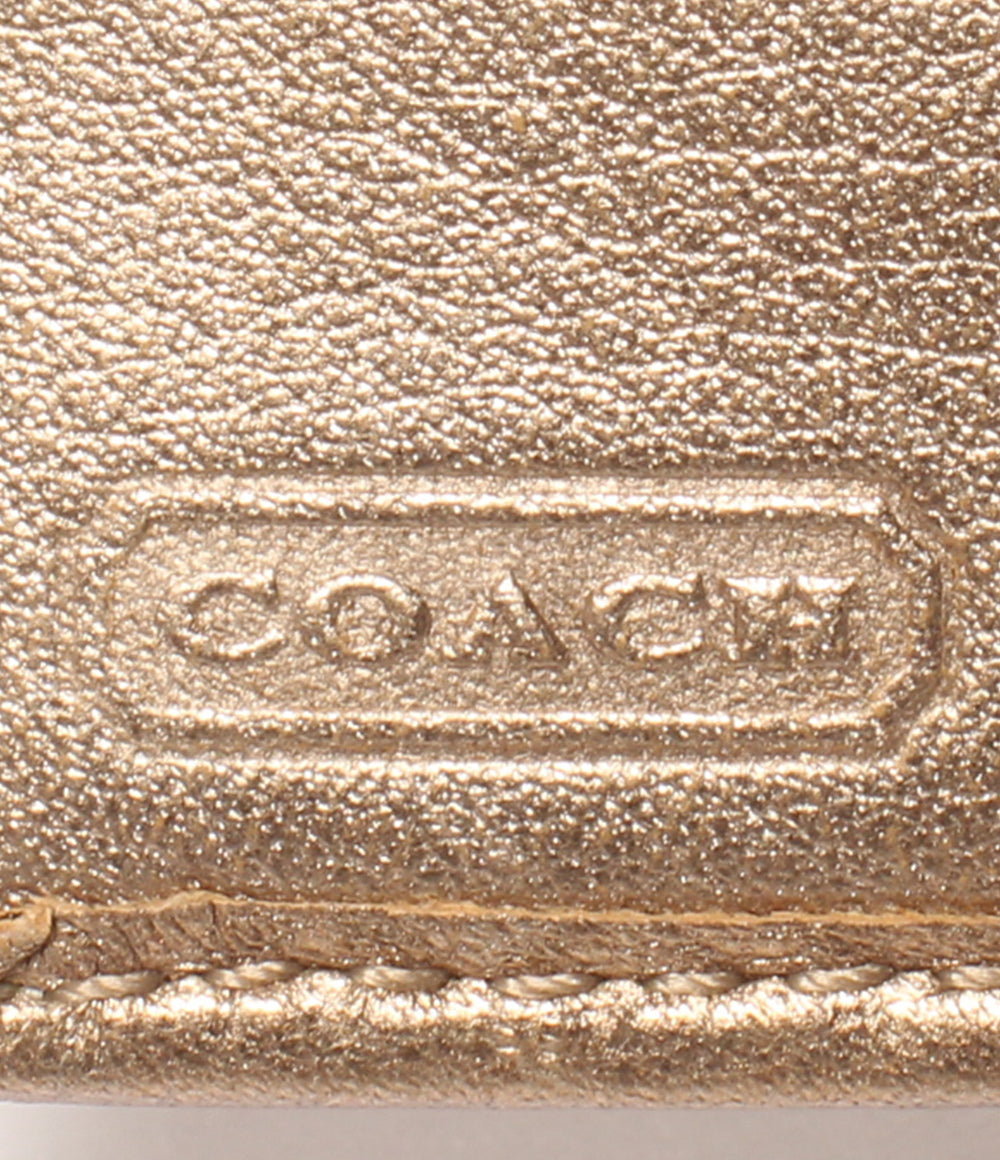 COACH Wホック二つ折り財布 シグネチャー レディース コーチ