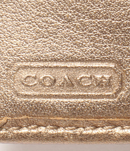 COACH Wホック二つ折り財布 シグネチャー レディース コーチ