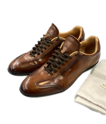 Santoni ローカットスニーカー レザー メンズ サントーニ