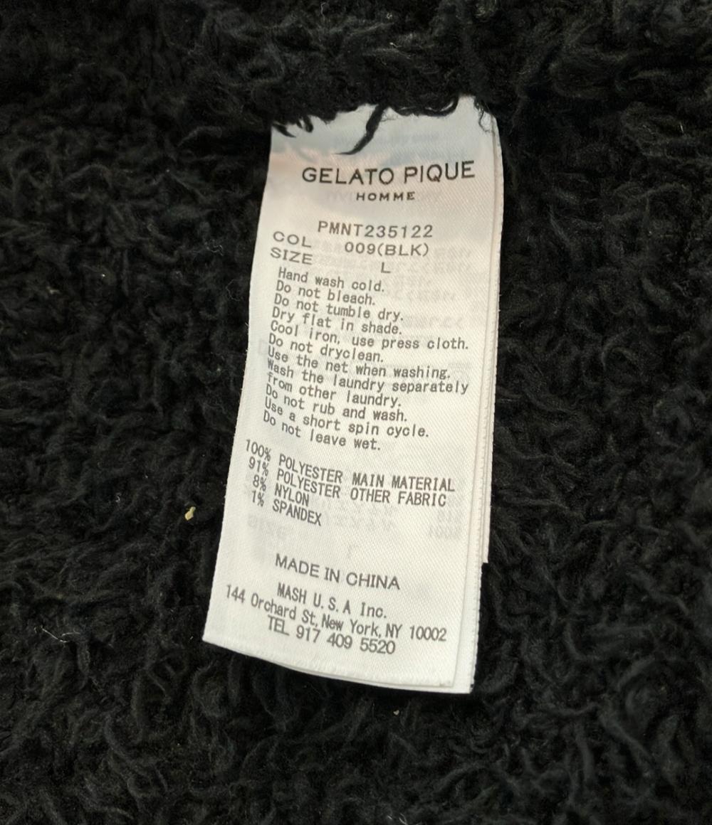 ジェラートピケ ジョエル・ロブション フリースカーディガン レディース SIZE L gelato pique Joel robuchon