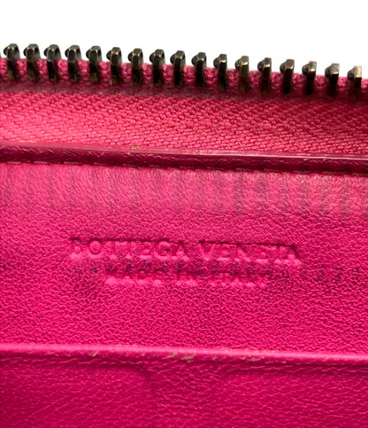 BOTTEGA VENETA ラウンドファスナー長財布 イントレチャート パイソン レディース ボッテガ・ヴェネタ