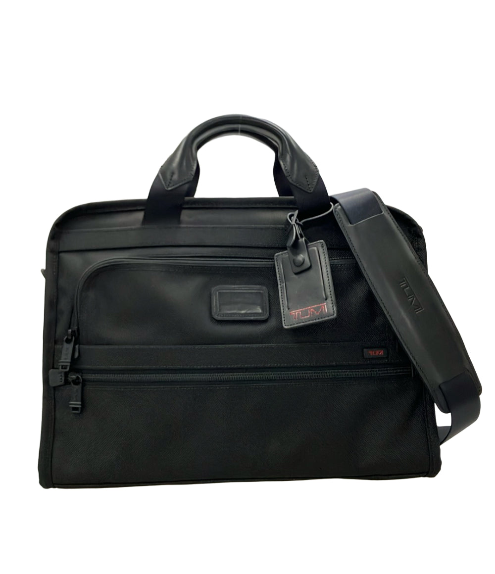 美品 TUMI 2way ブリーフケース ビジネスバッグ ショルダーバッグ 斜め掛け メンズ トゥミ