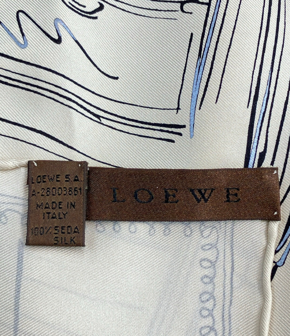 LOEWE スカーフ シルク100% A-28003861 レディース ロエベ
