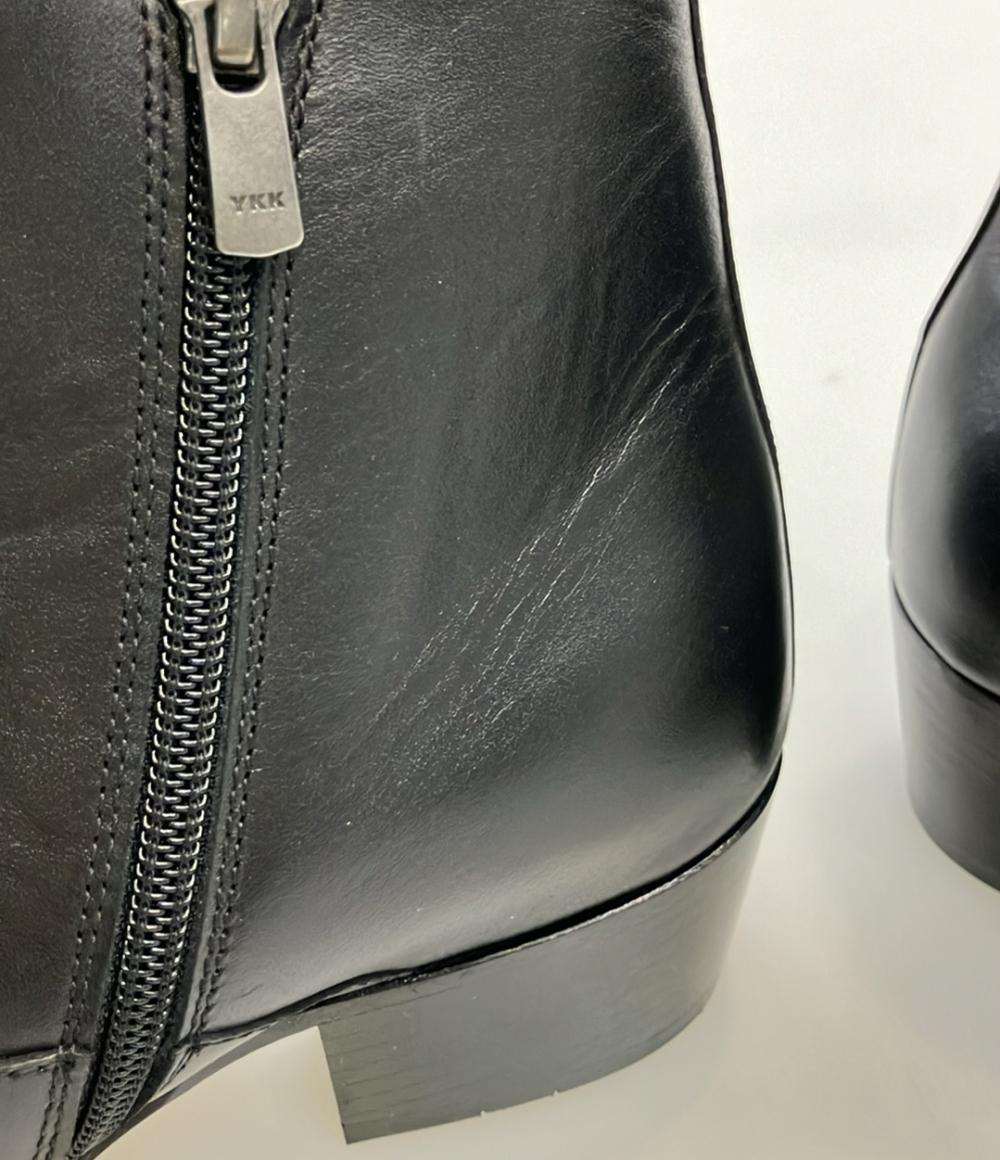 ANGELO RUFFO ショートブーツ サイドジップ メンズ SIZE 42 (27cm