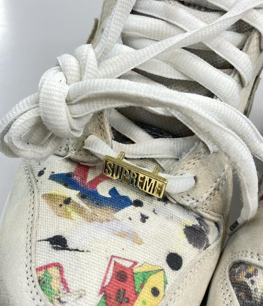 ナイキ ハイカットスニーカー × Supreme SB ダンク FD8779-100 メンズ