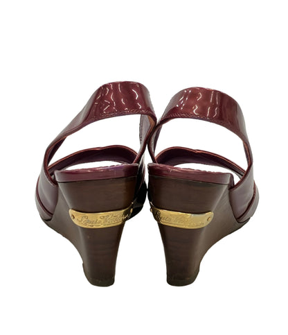 LOUIS VUITTON オープントゥサンダル ウェッジソール レディース SIZE 34.5 ルイ・ヴィトン