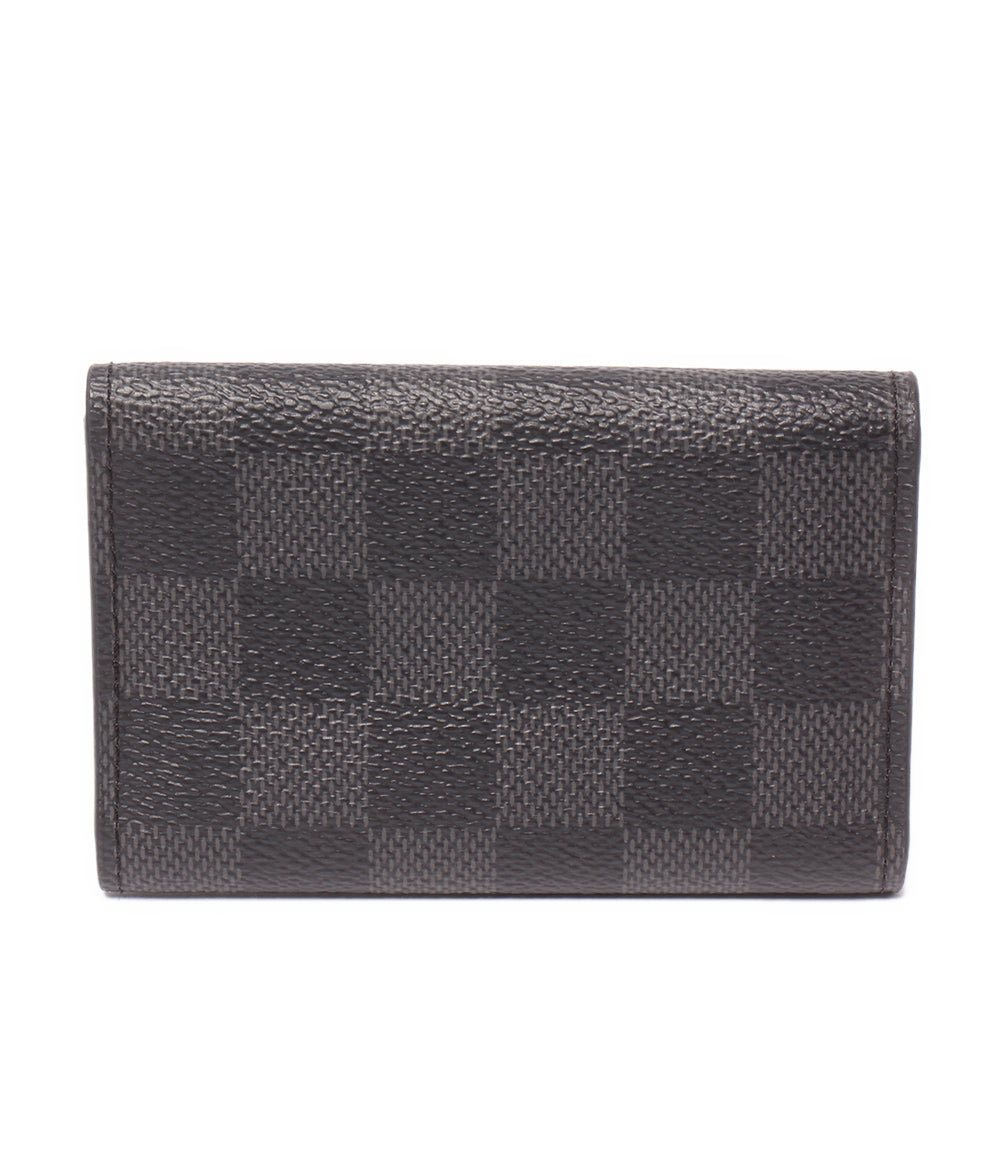 LOUIS VUITTON 6連キーケース ミュルティクレ 6 ダミエ グラフィット N62662 メンズ ルイ・ヴィトン
