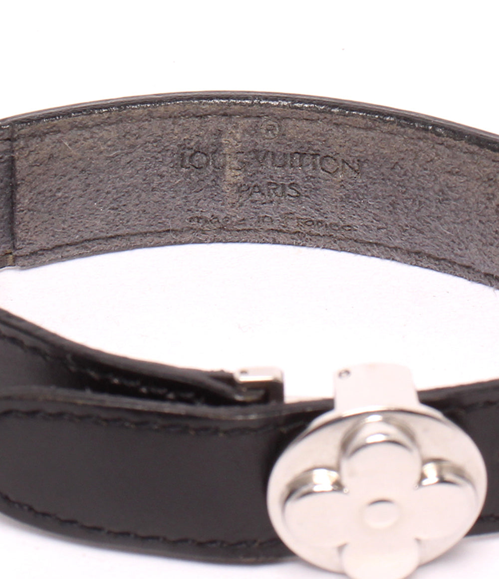 LOUIS VUITTON ブレスレット ブラスレ ヴー  グッドラック フラワーモチーフ レザー M64447 レディース ルイ・ヴィトン