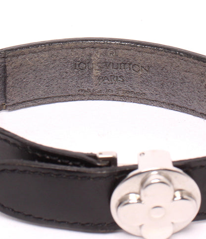 LOUIS VUITTON ブレスレット ブラスレ ヴー  グッドラック フラワーモチーフ レザー M64447 レディース ルイ・ヴィトン