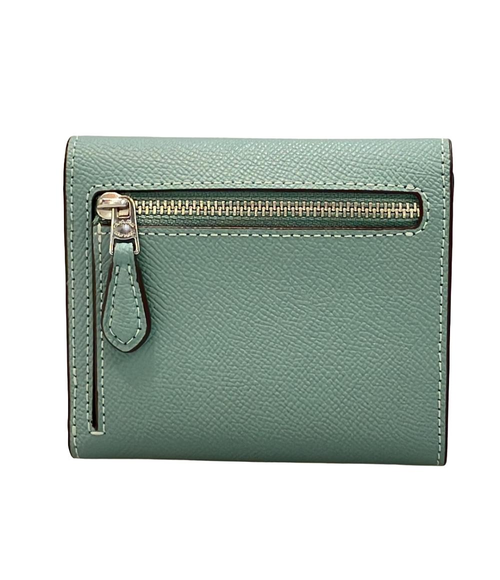 美品 COACH 三つ折り財布 レディース コーチ