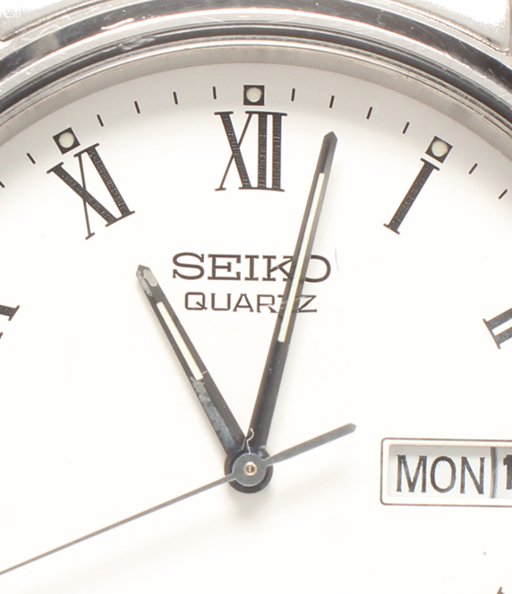 SEIKO 腕時計 クオーツ ホワイト 5Y23-8A10 メンズ セイコー