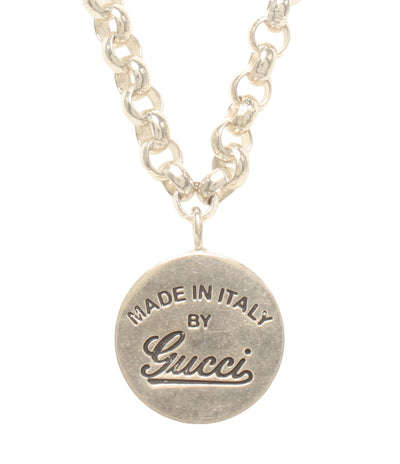 GUCCI ネックレス Ag925 トレードマーク ロゴ レディース グッチ