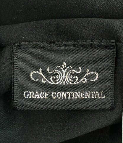 GRACE CONTINENTAL バイカラーボウタイニット ノースリーブ ワンピース レディース SIZE 36 グレースコンチネンタル