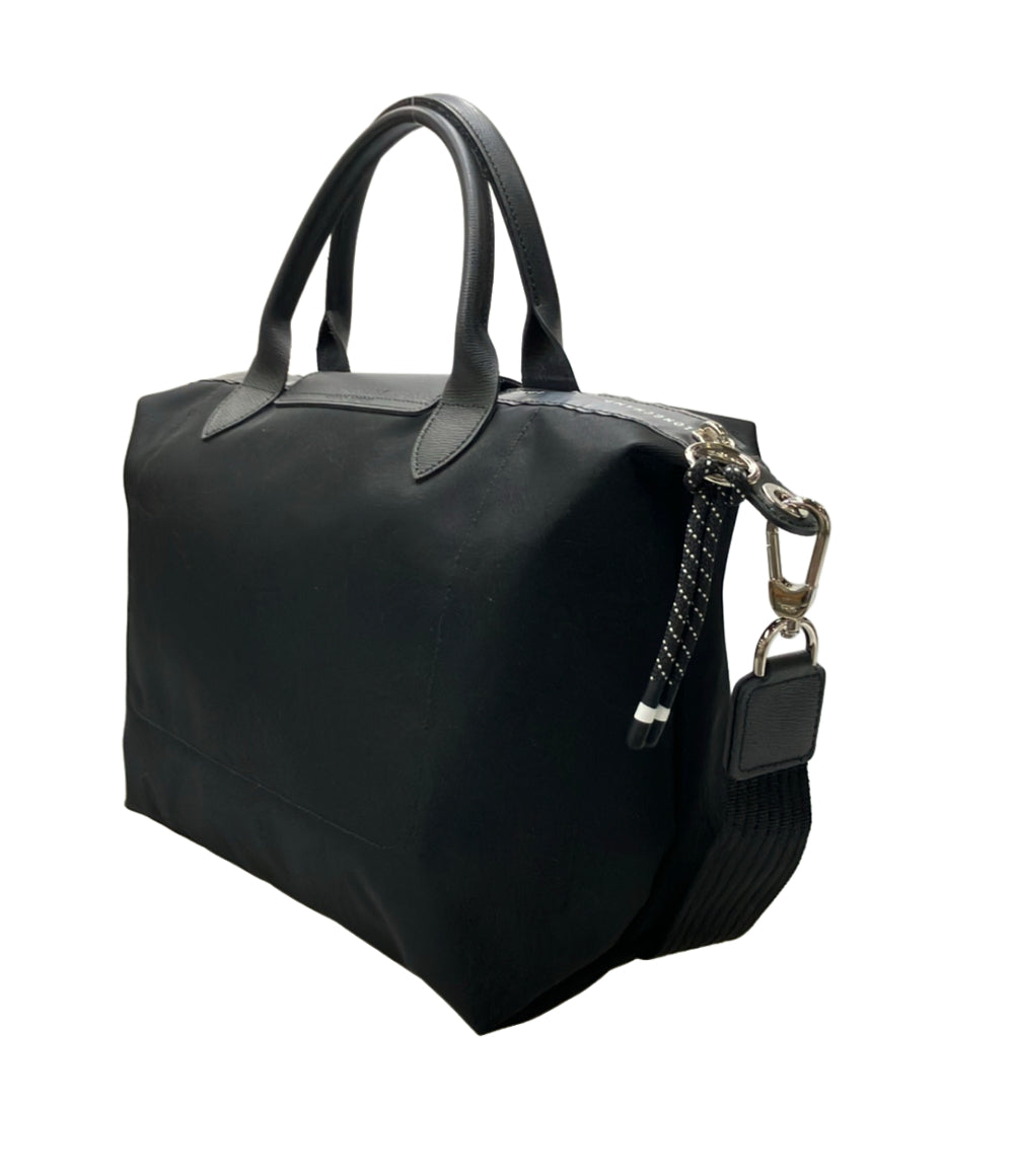 美品 Longchamp ハンドバッグ ショルダーバッグ 2WAY 斜め掛け ナイロン ル プリアージュ ユニセックス ロンシャン